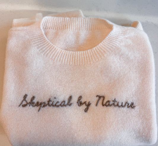 Skeptical by Nature Cashmere Sweater