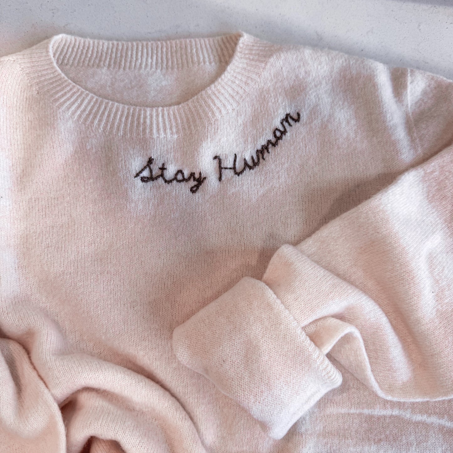 Stay Human Cashmere Sweater